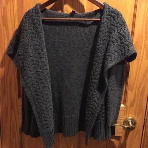 🇺🇸🦅❤️AMERICAN EAGLE cozy grey fold over sweater